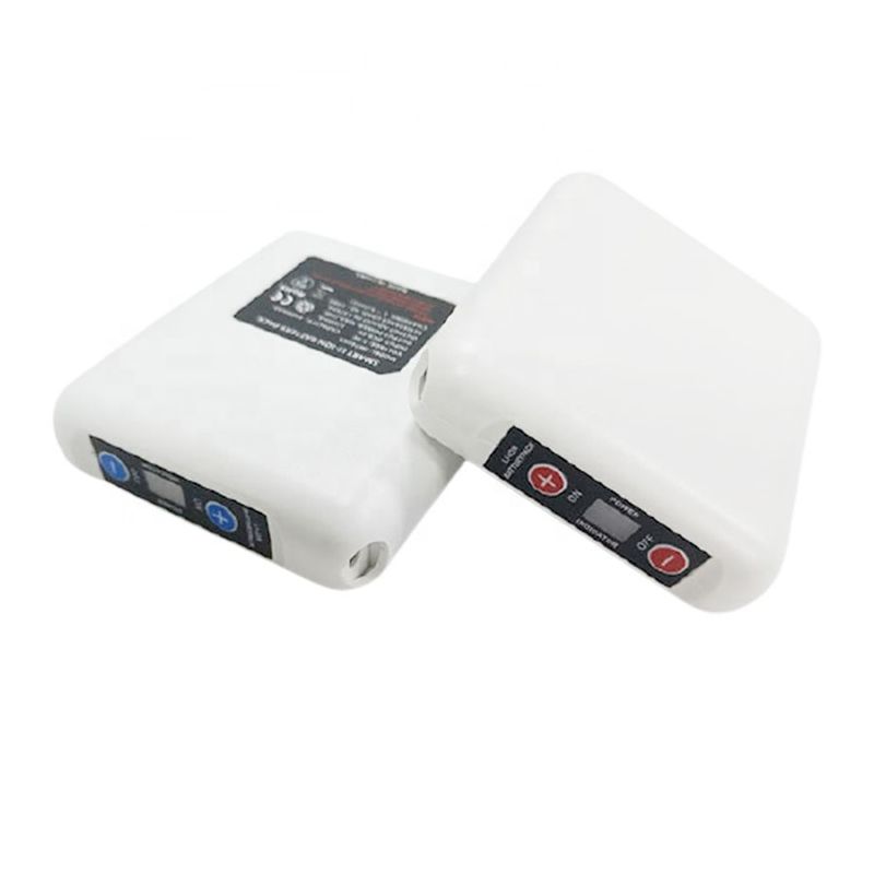 एबीएस गर्म कपड़े बैटरी 7.4V 4400mAh डीसी3.5x1.35mm छेद चार्जिंग पोर्ट