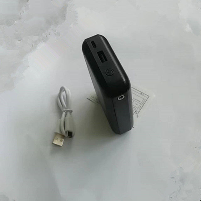 12V 10000mAh पंखे की बैटरी डीसी शीतलन जैकेट पंखे के लिए यूएसबी मोबाइल फोन के लिए