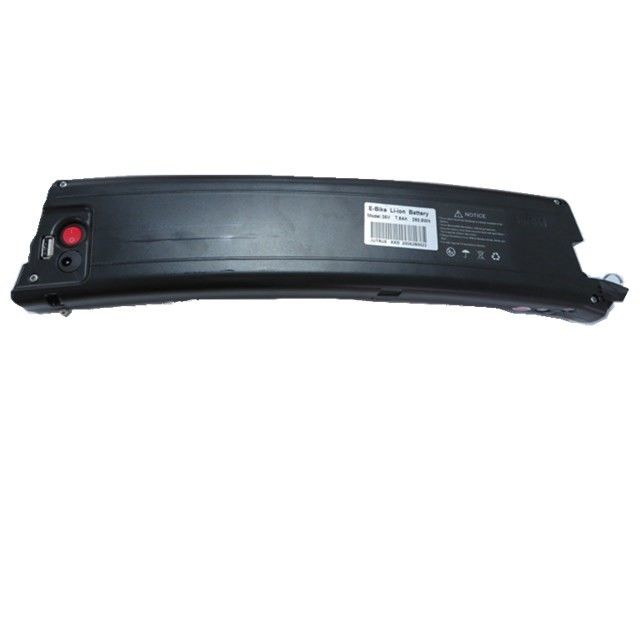 7.8ah FS-3 केस 36 V ईबाइक बैटरी USB 2 पिन डिस्चार्जिंग पोर्ट के साथ