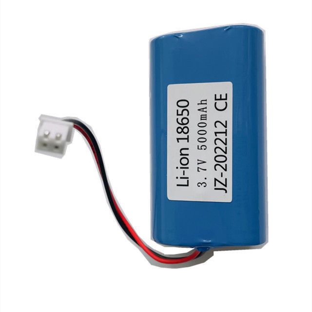 कस्टम 18650 ली आयन बैटरी 2200mah सेल 2S1P पैक Icr18650 7.4v कैमरे के लिए