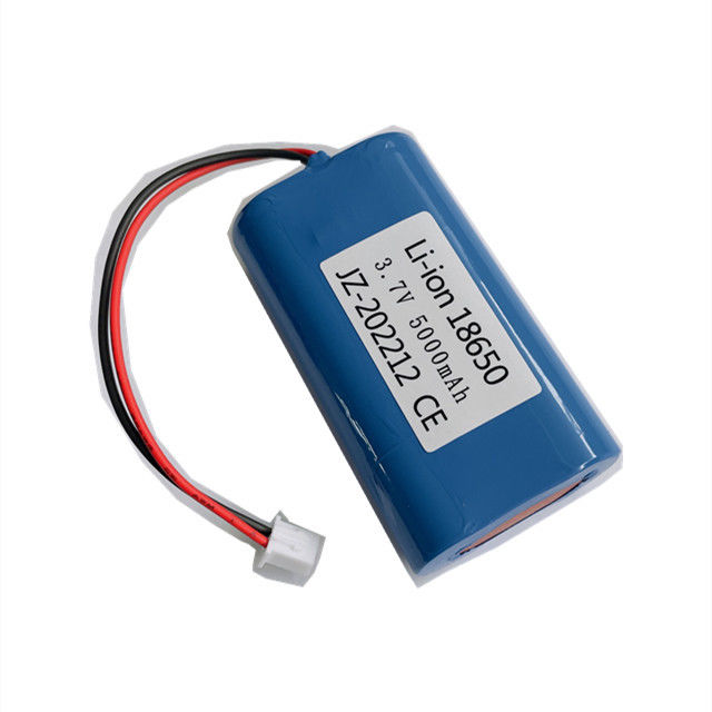 कस्टम 18650 ली आयन बैटरी 2200mah सेल 2S1P पैक Icr18650 7.4v कैमरे के लिए