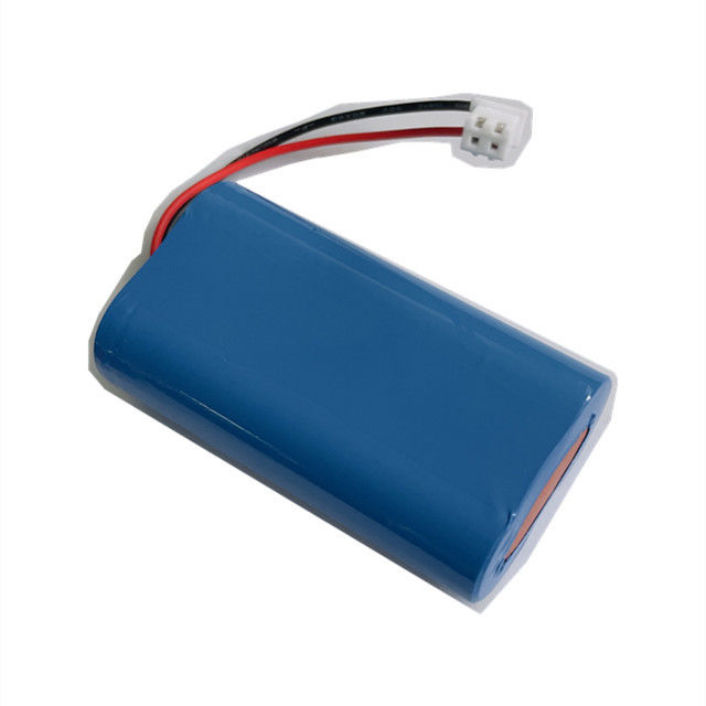 कस्टम 18650 ली आयन बैटरी 2200mah सेल 2S1P पैक Icr18650 7.4v कैमरे के लिए