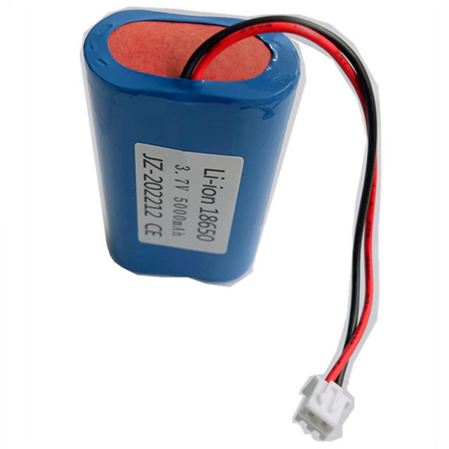 कस्टम 18650 ली आयन बैटरी 2200mah सेल 2S1P पैक Icr18650 7.4v कैमरे के लिए
