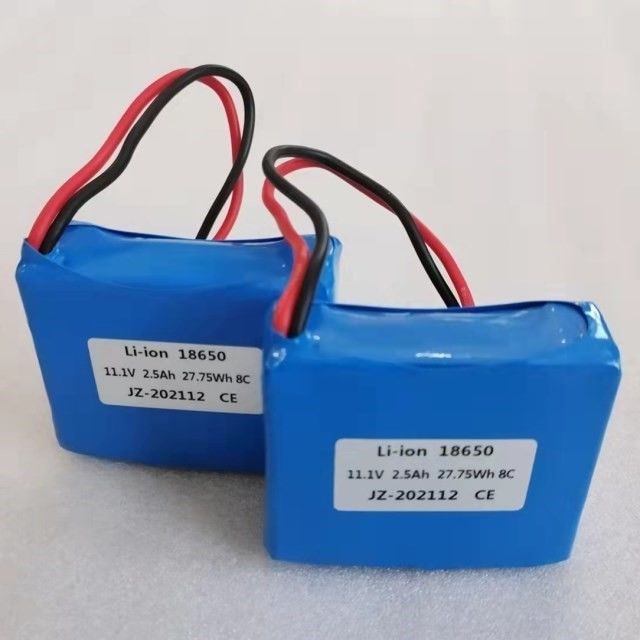 उपभोक्ता इलेक्ट्रॉनिक्स के लिए 18650 सेल 12 वोल्ट लिथियम बैटरी पैक 3500mAh 12v 40w