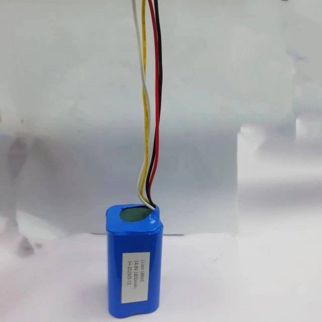 अनुकूलित 14.8v 2200mah बैटरी पैक 18650 सेल 4s1p BMS के साथ स्वीपर के लिए