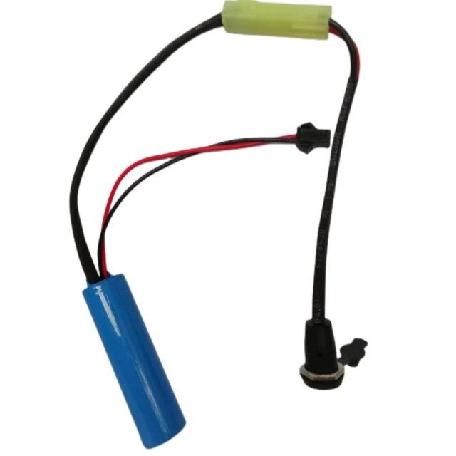 DC5521 चार्जिंग प्लग के साथ SM-2P वॉटर पंप बैटरी 18650 1s 3.7v 2000mAh