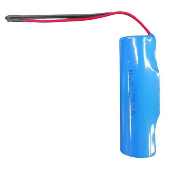 3.7V 5000mAh 21700 पैक के साथ पीसीबी और लीड 20 AWG इलेक्ट्रॉनिक डिवाइस के लिए