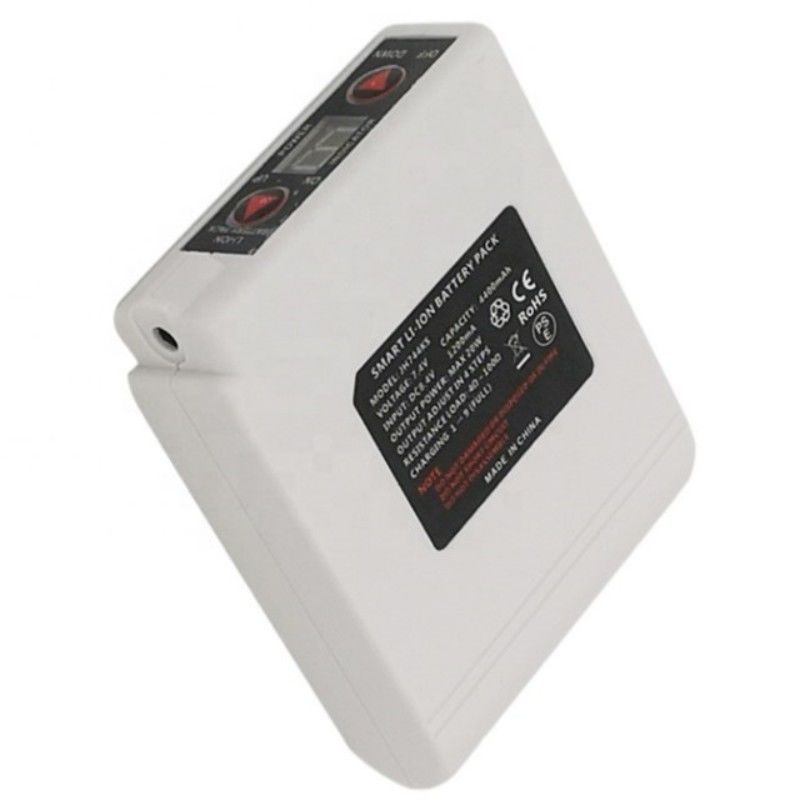 KC 7.4V 6400mAh गर्म कपड़े बैटरी बंद बटन ऊपर नीचे तापमान नियंत्रण