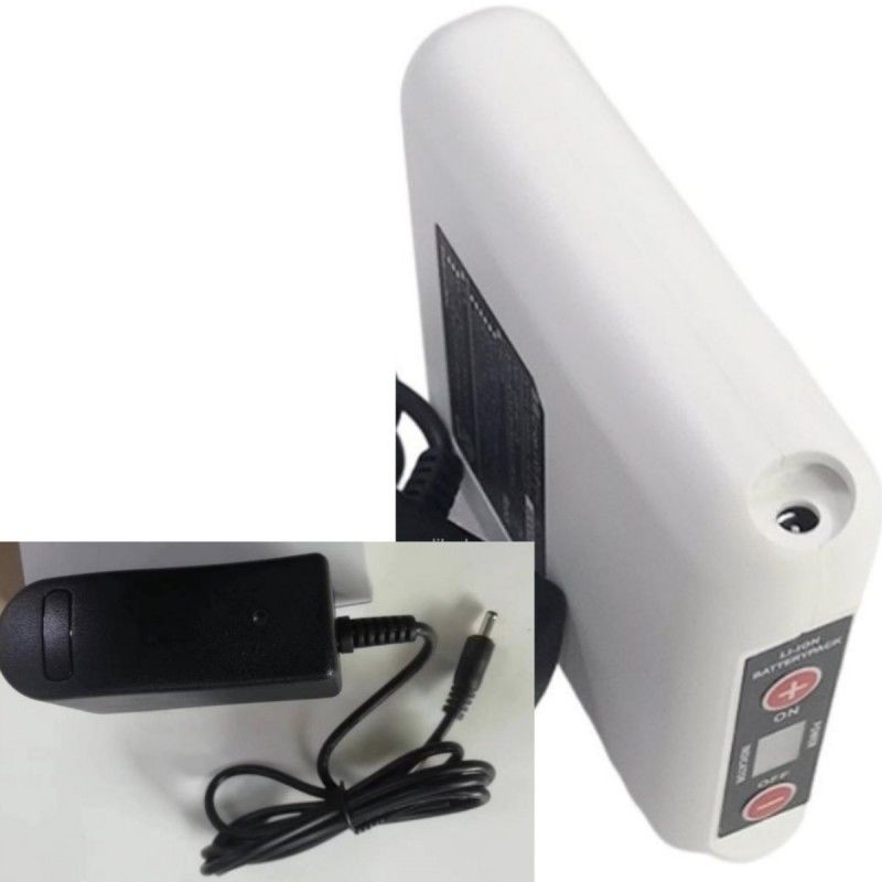 7.4V 6400mAh गर्म कपड़े बैटरी सेट के साथ यूरोपीय संघ प्लग चार्जर गर्म कमर बेल्ट के लिए