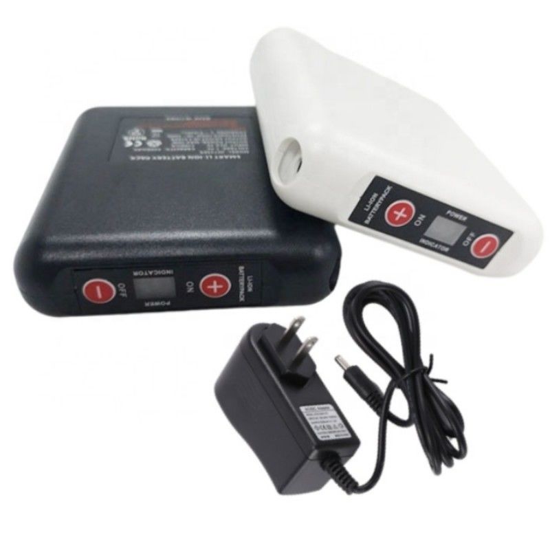 7.4V 6400mAh गर्म कपड़े बैटरी सेट के साथ यूरोपीय संघ प्लग चार्जर गर्म कमर बेल्ट के लिए