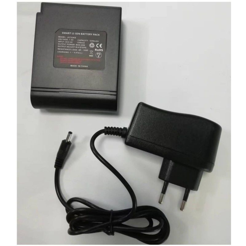 7.4 वोल्ट 7000mAh गर्म कपड़े बैटरी चार्जर सेट कोरियाई प्लग गर्म करने के लिए पेट बेल्ट