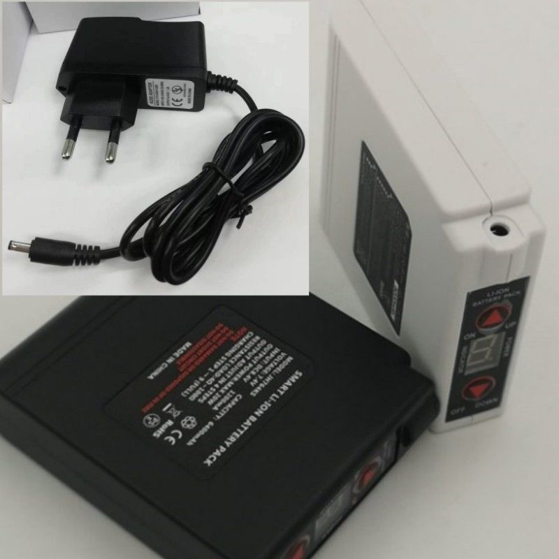 एबीएस गर्म कपड़े बैटरी चार्जर सेट 7.4V 4400mAh शीतलन प्रशंसक वेस्ट के लिए
