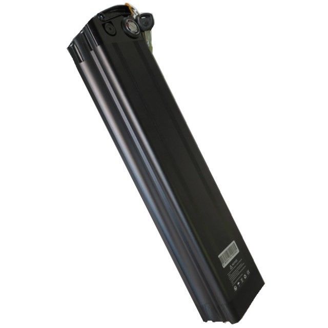 48V 20Ah सिल्वर फिश स्टाइल ईबाइक बैटरी पैक के साथ 13S8P 104pcs सेल 515mm लंबाई