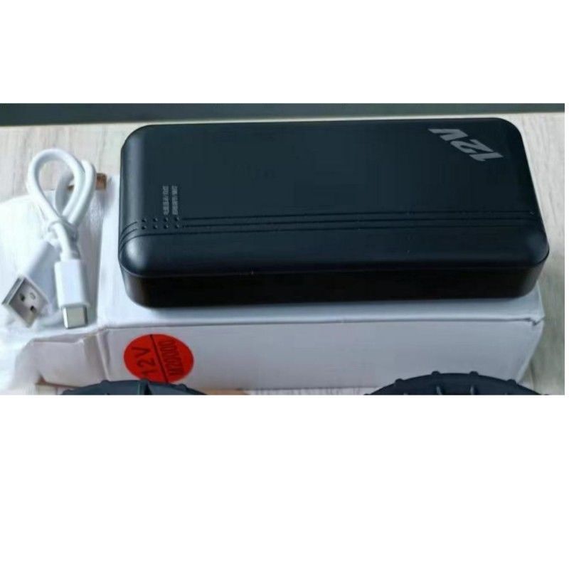 ली आयन बैटरी पावर बैंक 12 वी फैन बैटरी 20000mah कामकाजी 10-12H के लिए एयर कंडीशनर कपड़े