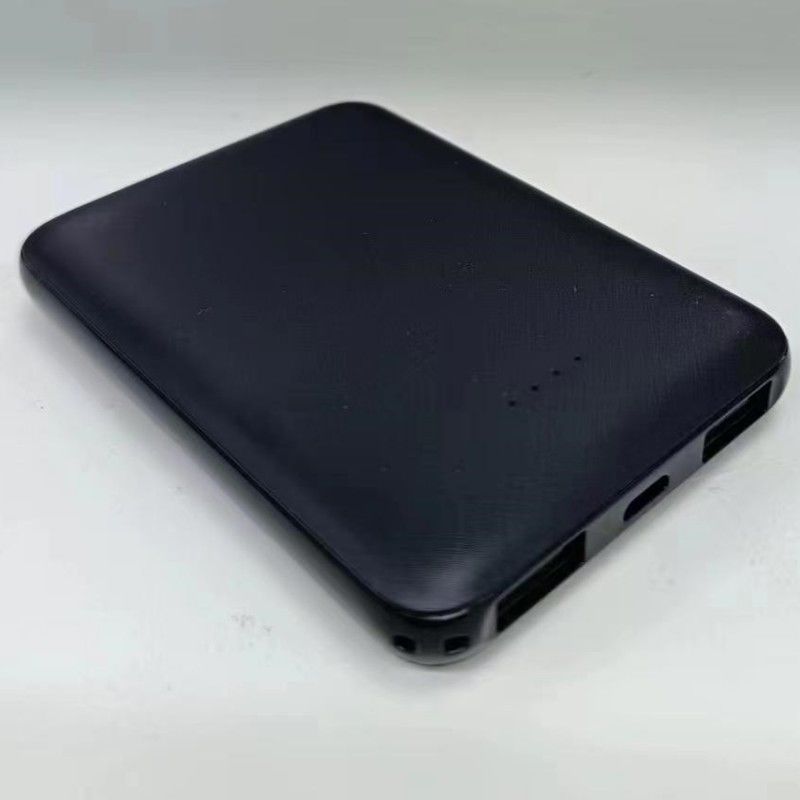 मिनी फास्टर पावरबैंक 4000mAh 5V 2A पाम साइज सुपर स्लिम बैटरी पावरबैंक