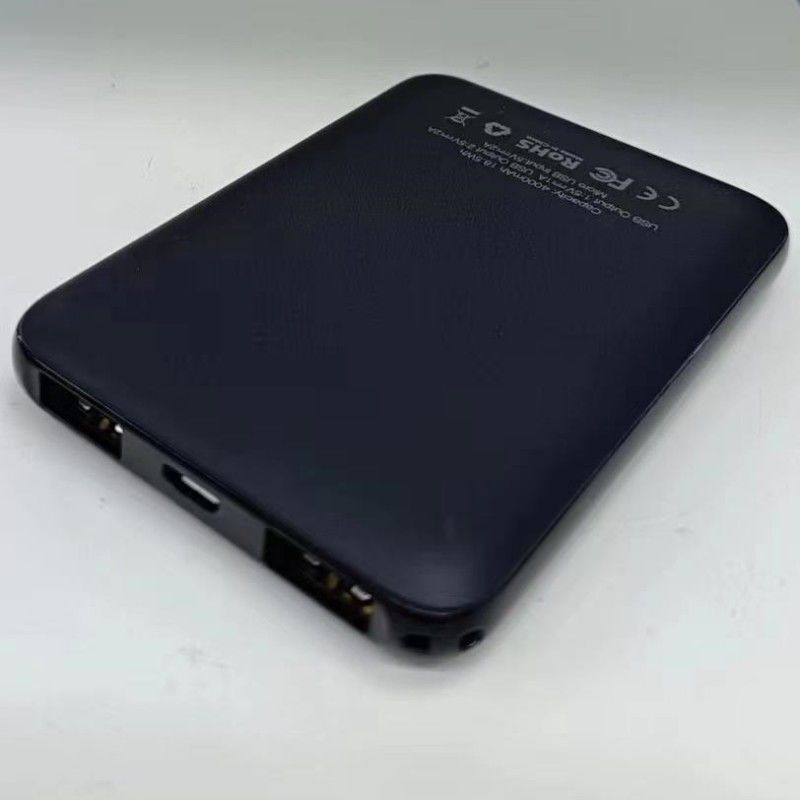 मिनी फास्टर पावरबैंक 4000mAh 5V 2A पाम साइज सुपर स्लिम बैटरी पावरबैंक