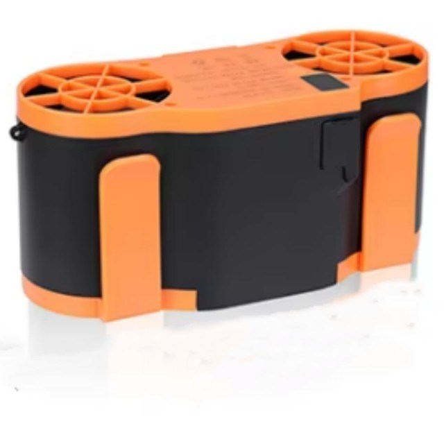 20000mAh बैटरी पोर्टेबल कमर फैन 6 एडजस्टेबल स्पीड लेवल और पावर बैंक फंक्शन