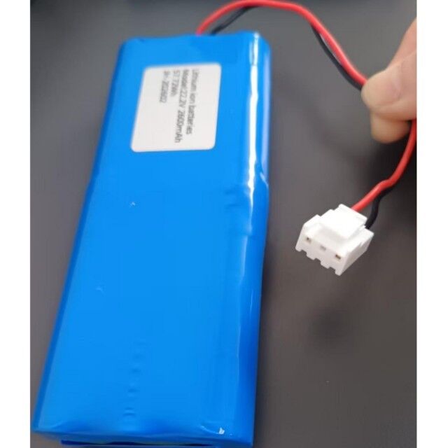 कस्टम रिचार्जेबल 18650 लिथियम आयन बैटरी पैक 22.2v 2600mAh 3Pin कनेक्टर के साथ