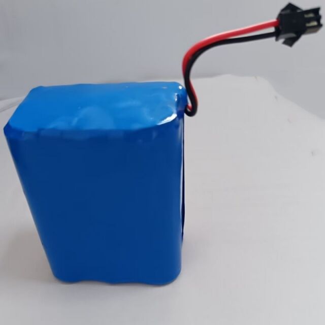 कस्टम 18650 3S2P बैटरी पैक 11.1V 4Ah 4000mAh SM-2P प्लग के साथ चिकित्सा उपकरण के लिए