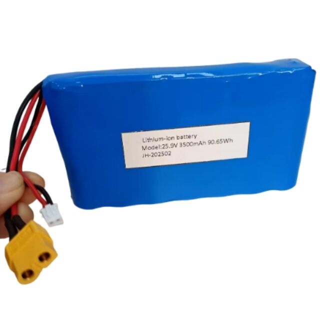 कस्टम बैटरी पैक 7s1p 18650 24V 3500mAh 350W के लिए Xt60 प्लग के साथ मोटर